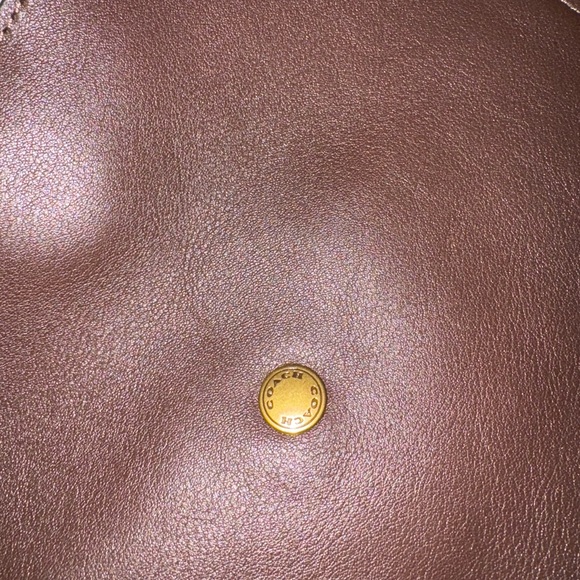 COACH Brooklyn 39 Hobo NWT Maple Brown - Picture 4 of 11